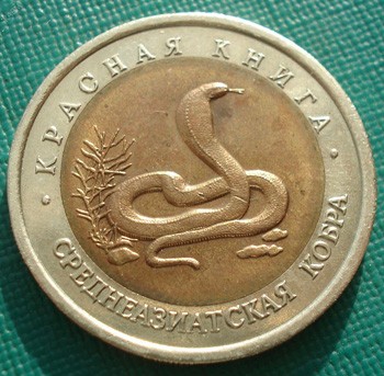 10 юбилейных рублей 1992 года, аверс